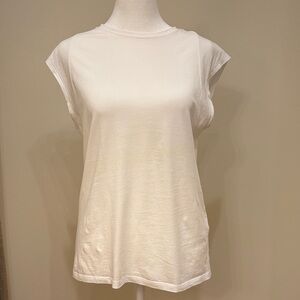 Frame White Women's Tee